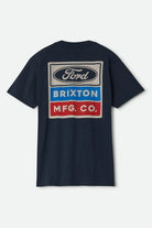 Brixton Mens Shirt Ford Service Dept Pocket T-Shirt