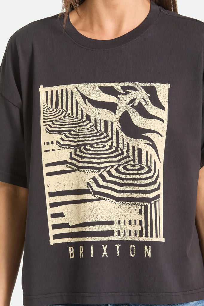 Brixton Womens Shirt Poolside Boxy Crew