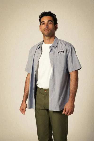Brixton Mens Woven Builders Auto
