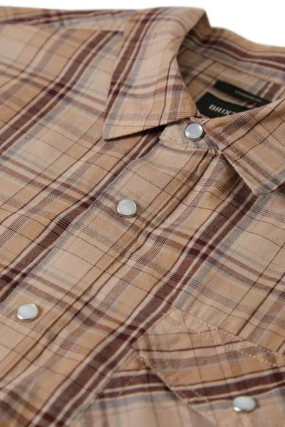 Brixton Mens Woven Wayne Western