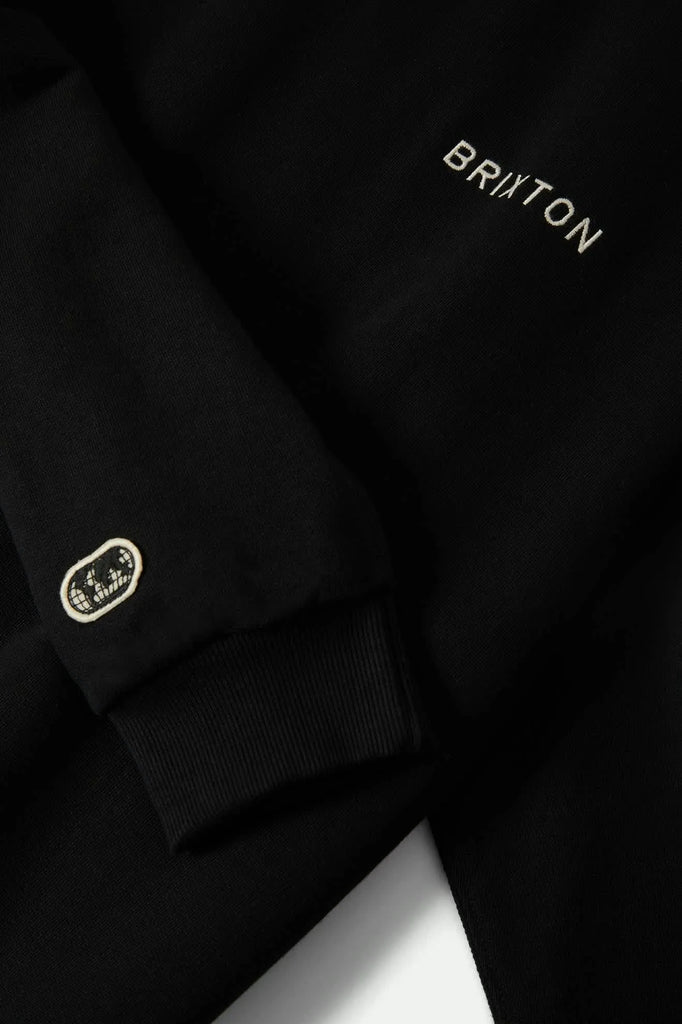 Brixton Mens Sweatshirt Embroidered Heavyweight Crew