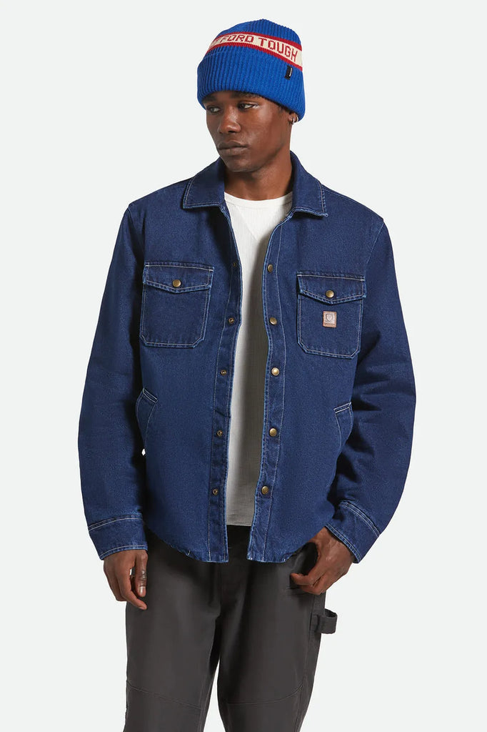 Brixton Mens Jacket Durham Sherpa Lined
