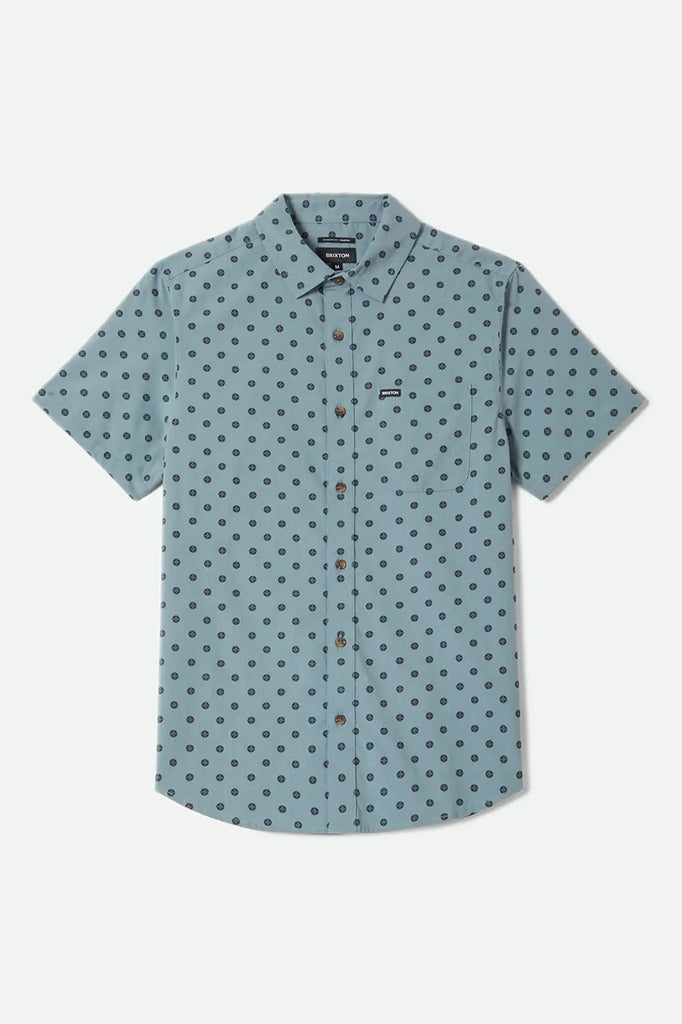 Brixton Mens Woven Charter Print