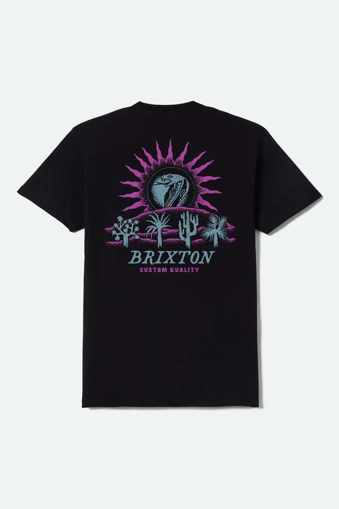 Brixton Mens Shirt Dark Paradise