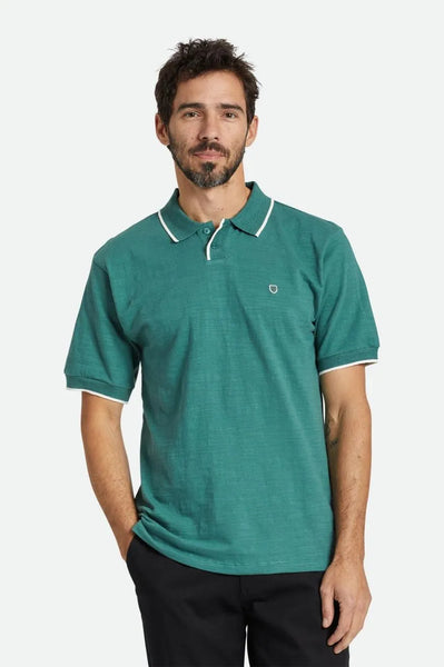 Brixton Mens Knit Proper Slub Polo