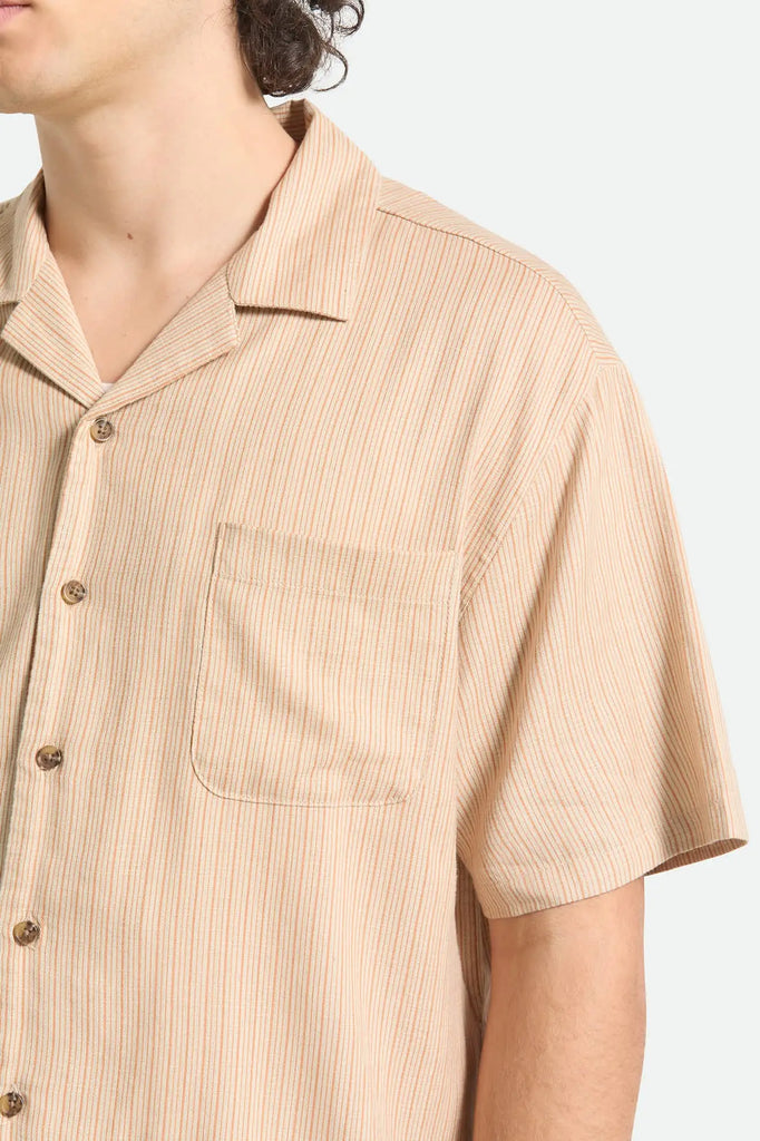 Brixton Mens Woven Bunker Slub