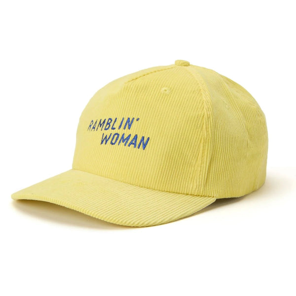 Seager Hat Ramblin Woman Corduroy Snapback