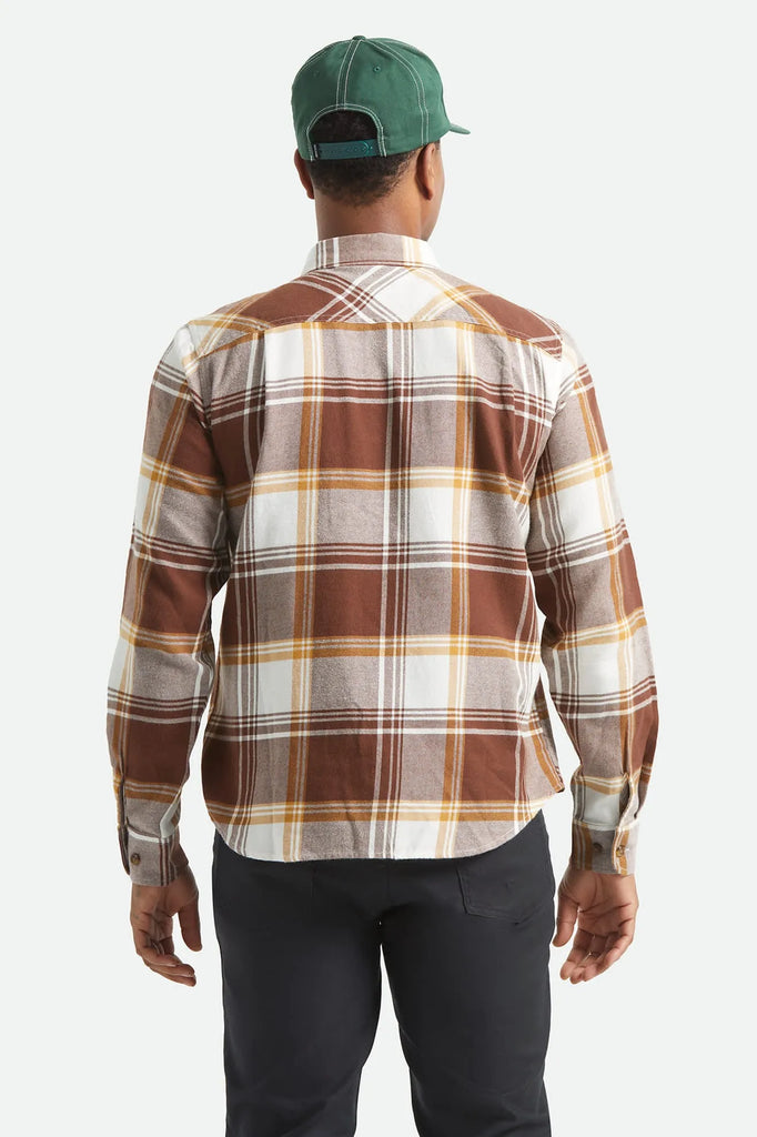 Brixton Mens Shirt Bowery LW Ultra Flannel
