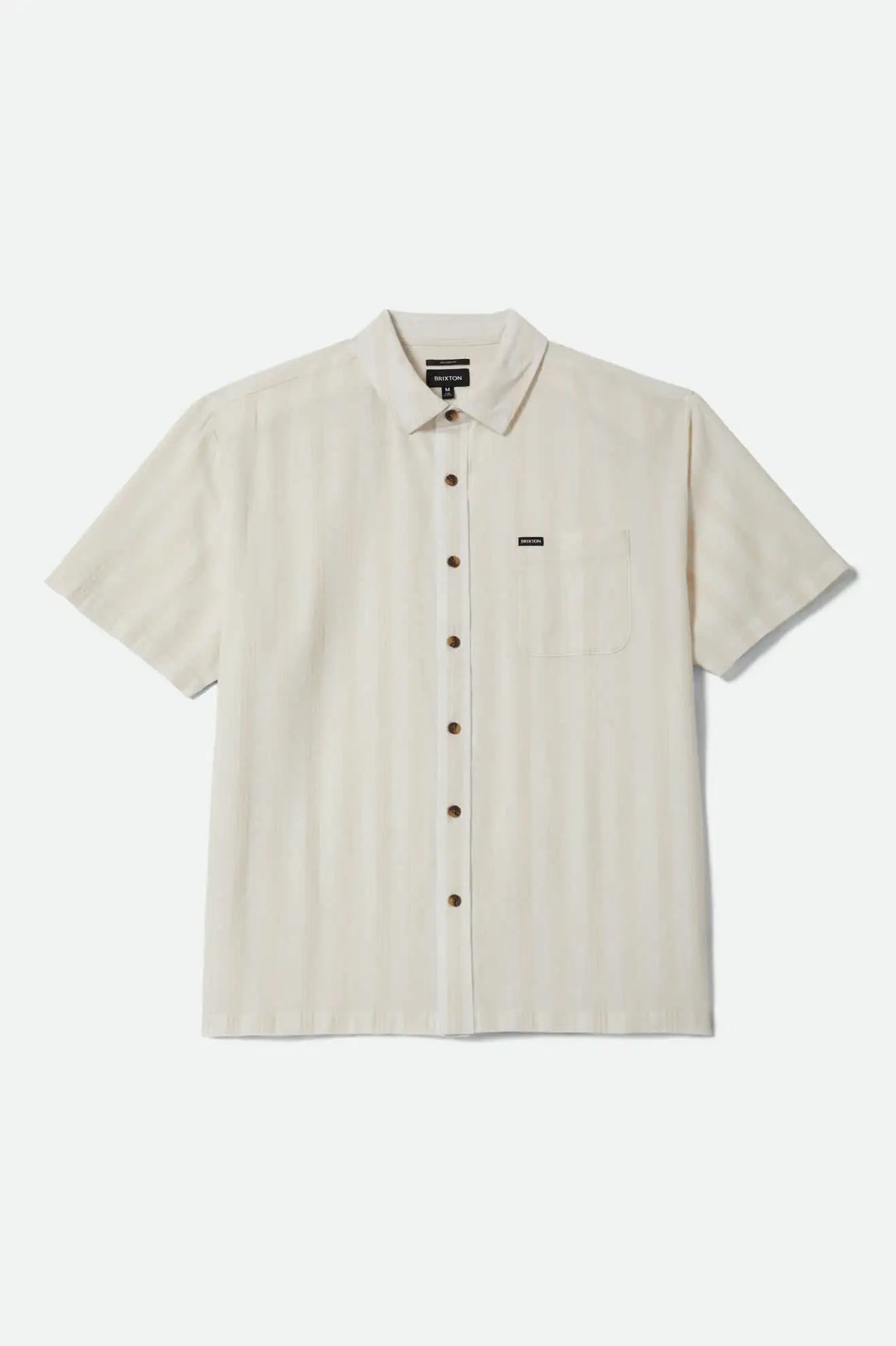 Brixton Mens Woven Cru Stripped Dobby