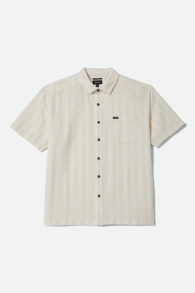 Brixton Mens Woven Cru Stripped Dobby