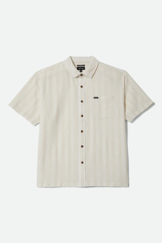 Brixton Mens Woven Cru Stripped Dobby