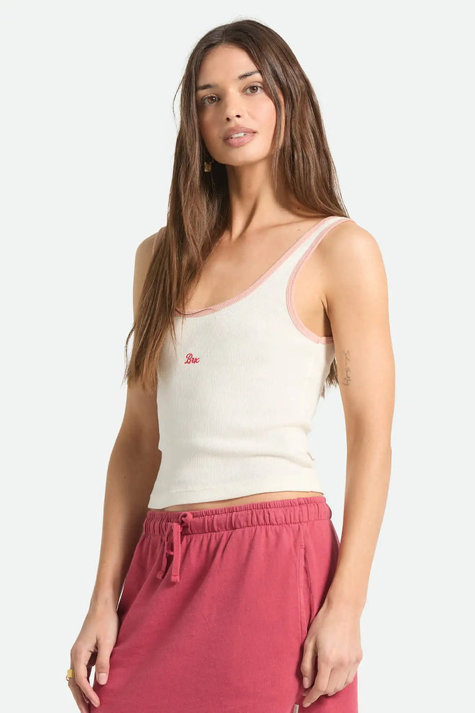Brixton Womens Tank Top Ringer Organic A-Tank