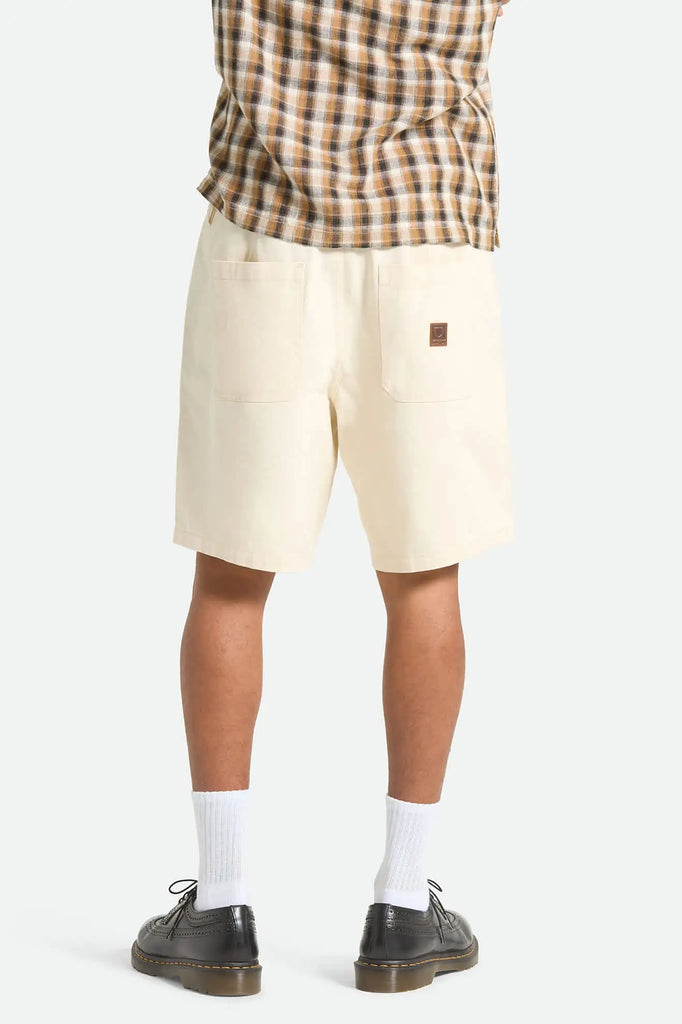 Brixton Mens Shorts Surplus Vintage Wash Herringbone