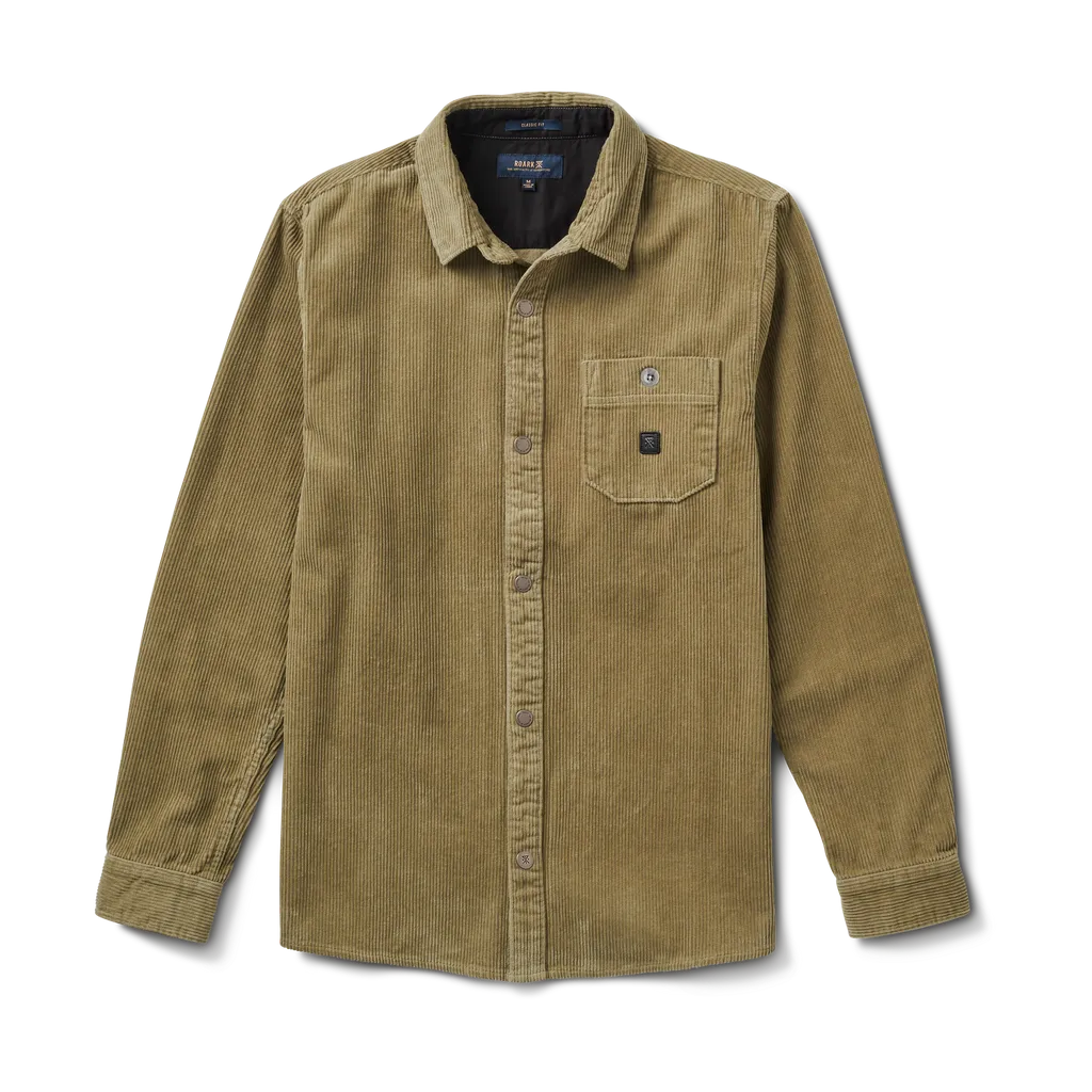 Roark Mens Shirt Nordsman Corduroy Long Sleeve
