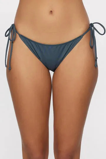 Oneill Womens Bikini Bottoms Saltwater Solids Maracas Tie Side