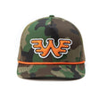 Seager Mens Hat Seager X Waylon Jennings Flying W Snapback