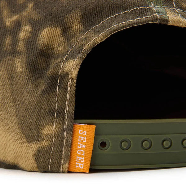 Seager X Waylon Jennings Hat Eagle Snapback Camo