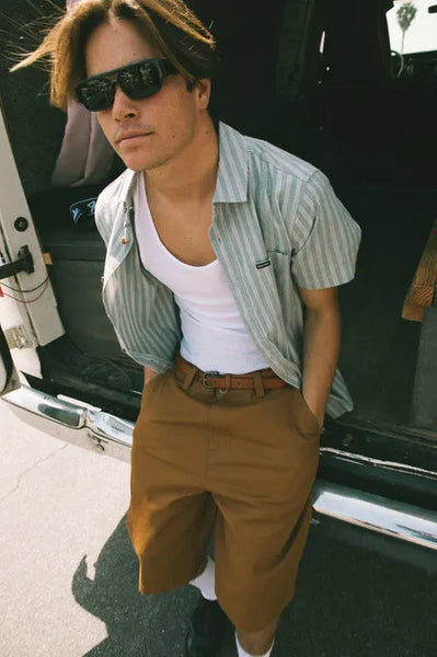 Brixton Mens Shorts Choice Chino Baggy