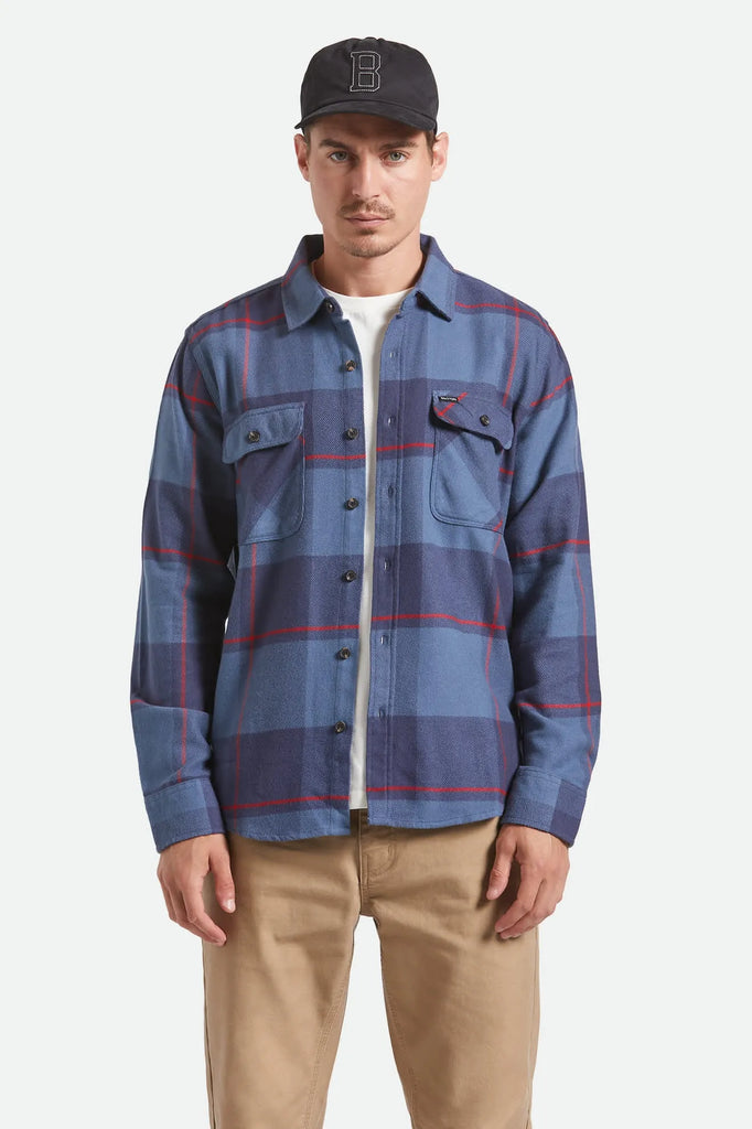 Brixton Mens Shirt Bowery Flannel