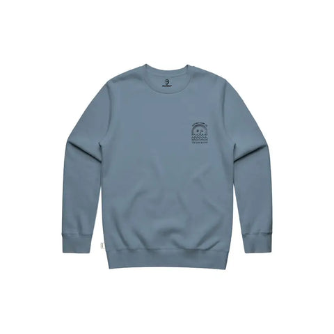Instinct Mens Sweatshirt Keep Shining Crew Fleece