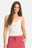 Brixton Womens Tank Top Ringer Organic A-Tank