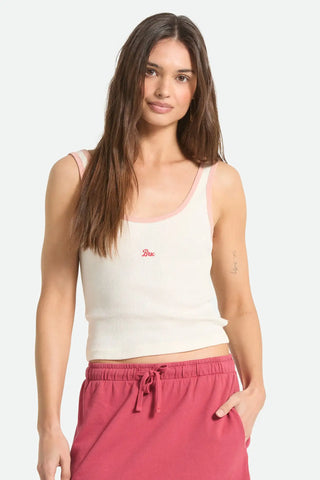 Brixton Womens Tank Top Ringer Organic A-Tank
