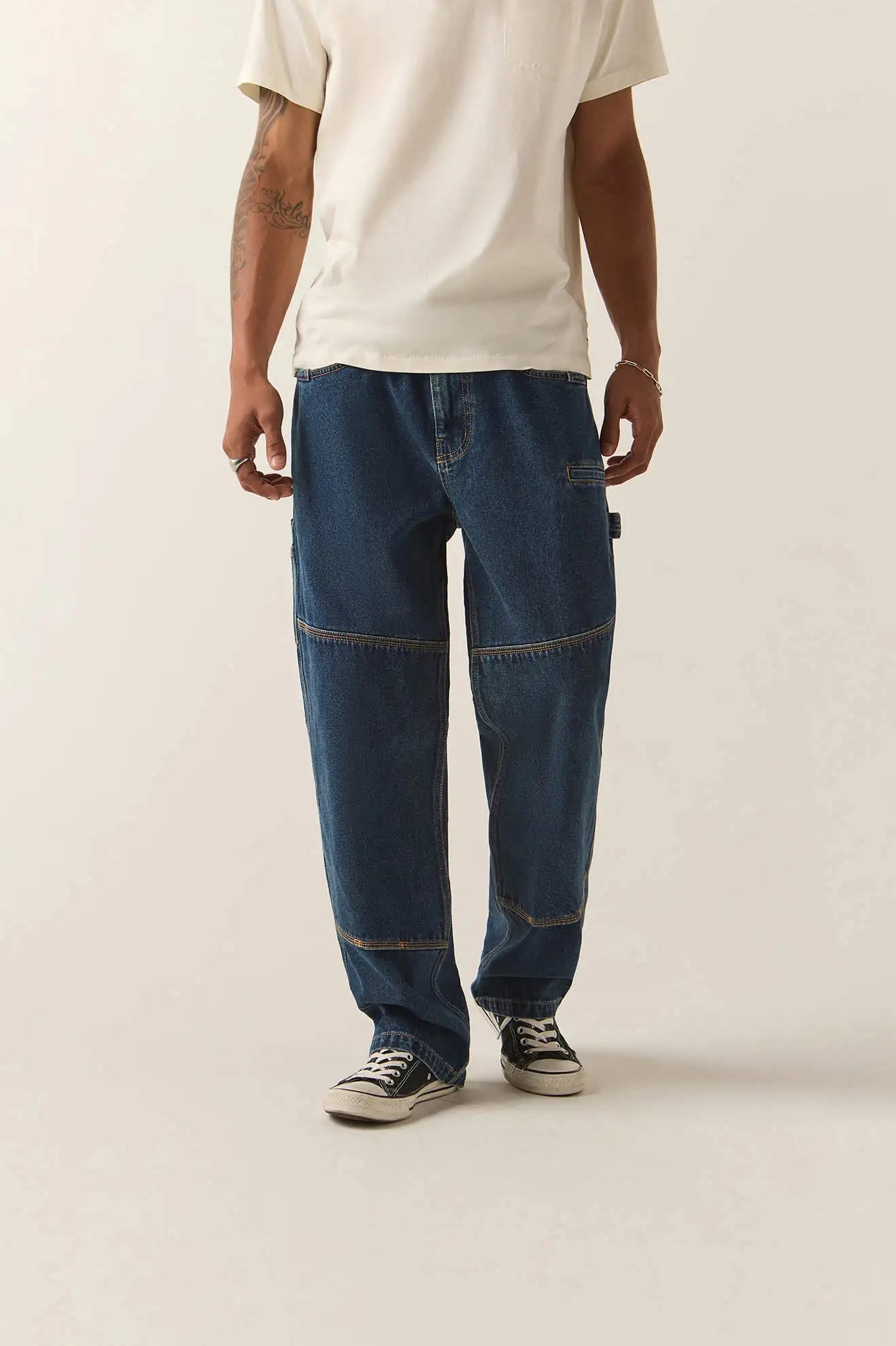 Brixton Mens Pants Builders Carpenter Stretch