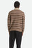 Brixton Mens Sweater Midnight Crew