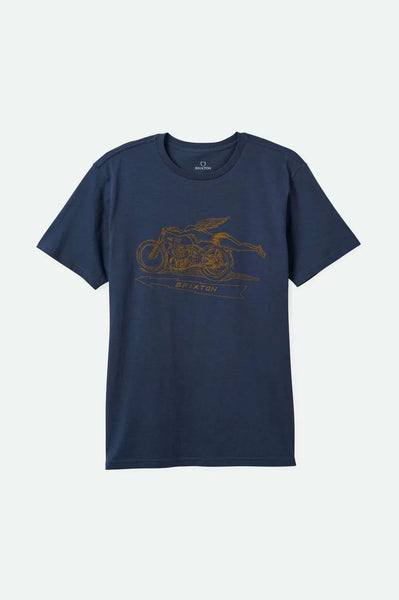 Brixton Mens Shirt 20th Anniversary Flyer Tailored