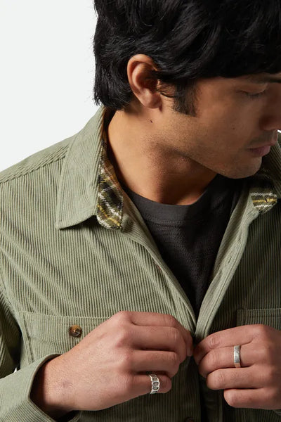 Brixton Mens Shirt The Field Corduroy Overshirt