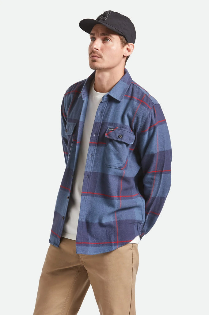 Brixton Mens Shirt Bowery Flannel