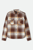 Brixton Mens Shirt Bowery LW Ultra Flannel