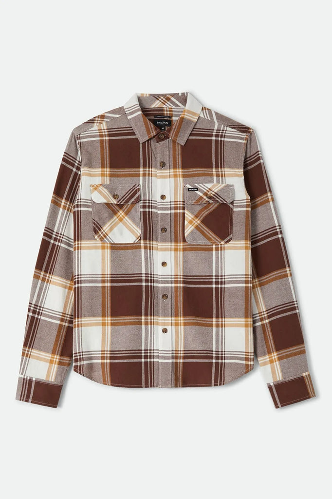 Brixton Mens Shirt Bowery LW Ultra Flannel