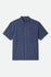 Brixton Mens Woven Cru Linen Blend Plaid