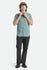 Brixton Mens Woven Charter Print