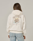 Salty Crew Womens Sweatshirt Pretty Palm Hooded Zip
