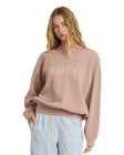 Billabong Womens Sweatshirt Vibes Kendal Crew Fleece