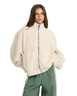 Billabong Womens Jacket First Light Zip Sherpa