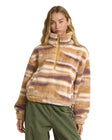 Billabong Womens Jacket Barra Sherpa Half Zip
