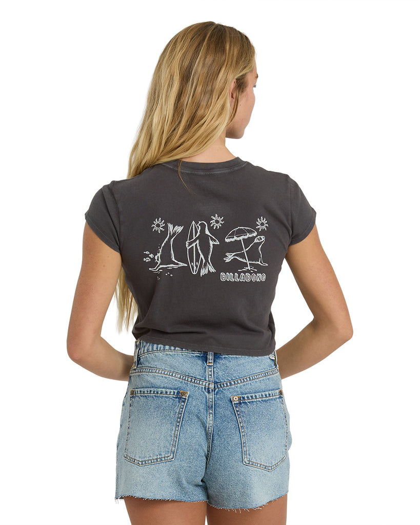 Billabong Womens Shirt Morning Fun Time