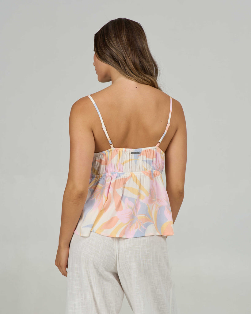 Salty Crew Womens Tank Top Bloomed Cami