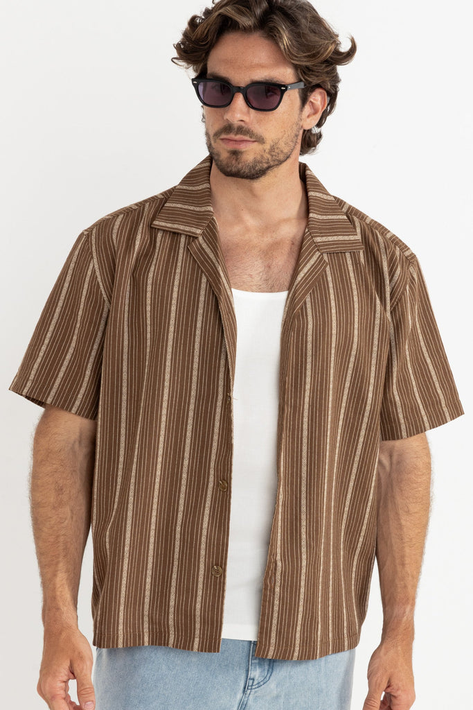 Rhythm Mens Woven West Winds Stripe