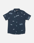 Salty Crew Mens Woven Breezer Perforated