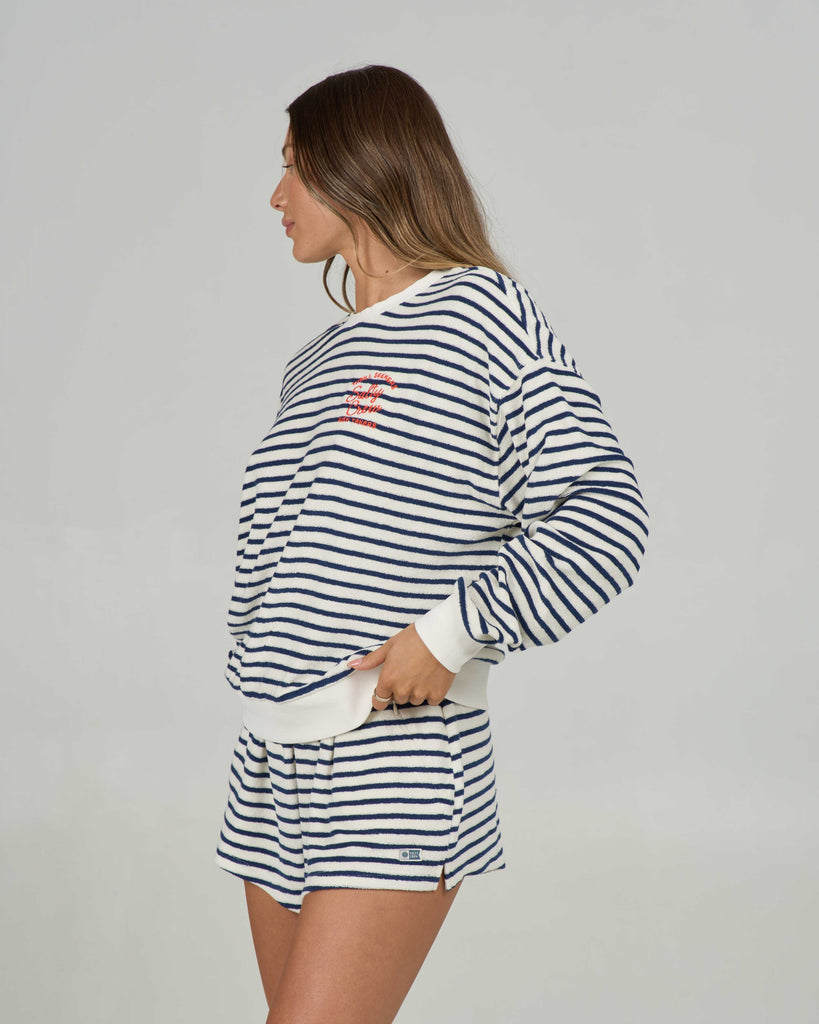 Salty Crew Womens Sweatshirt Schooner Crew