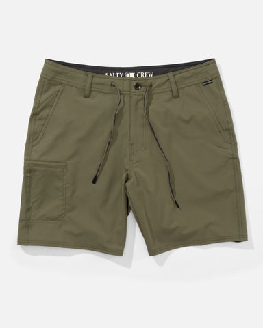 Salty Crew Mens Shorts Transom Tech 19"