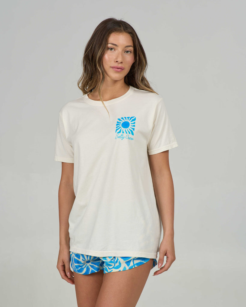 Salty Crew Womens Shirt Sunblock Boyfriend Tee