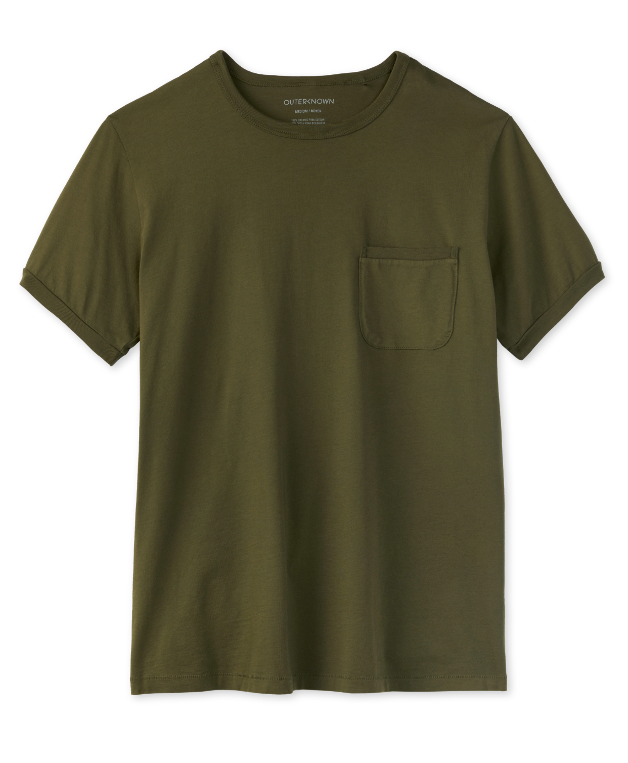 Outerknown Mens Shirt Sojourn Pocket Tee