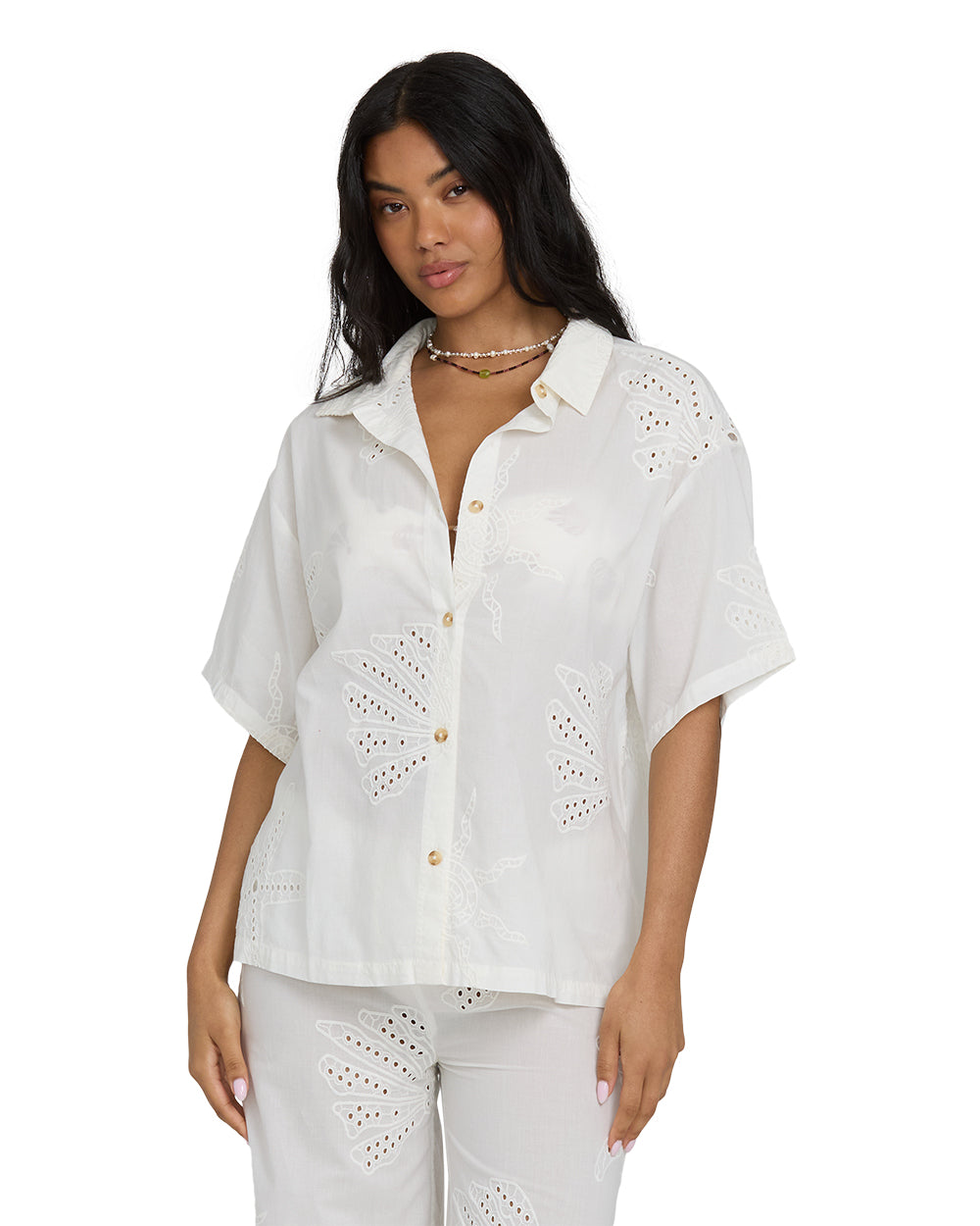 Billabong Womens Shirt Beach Livin