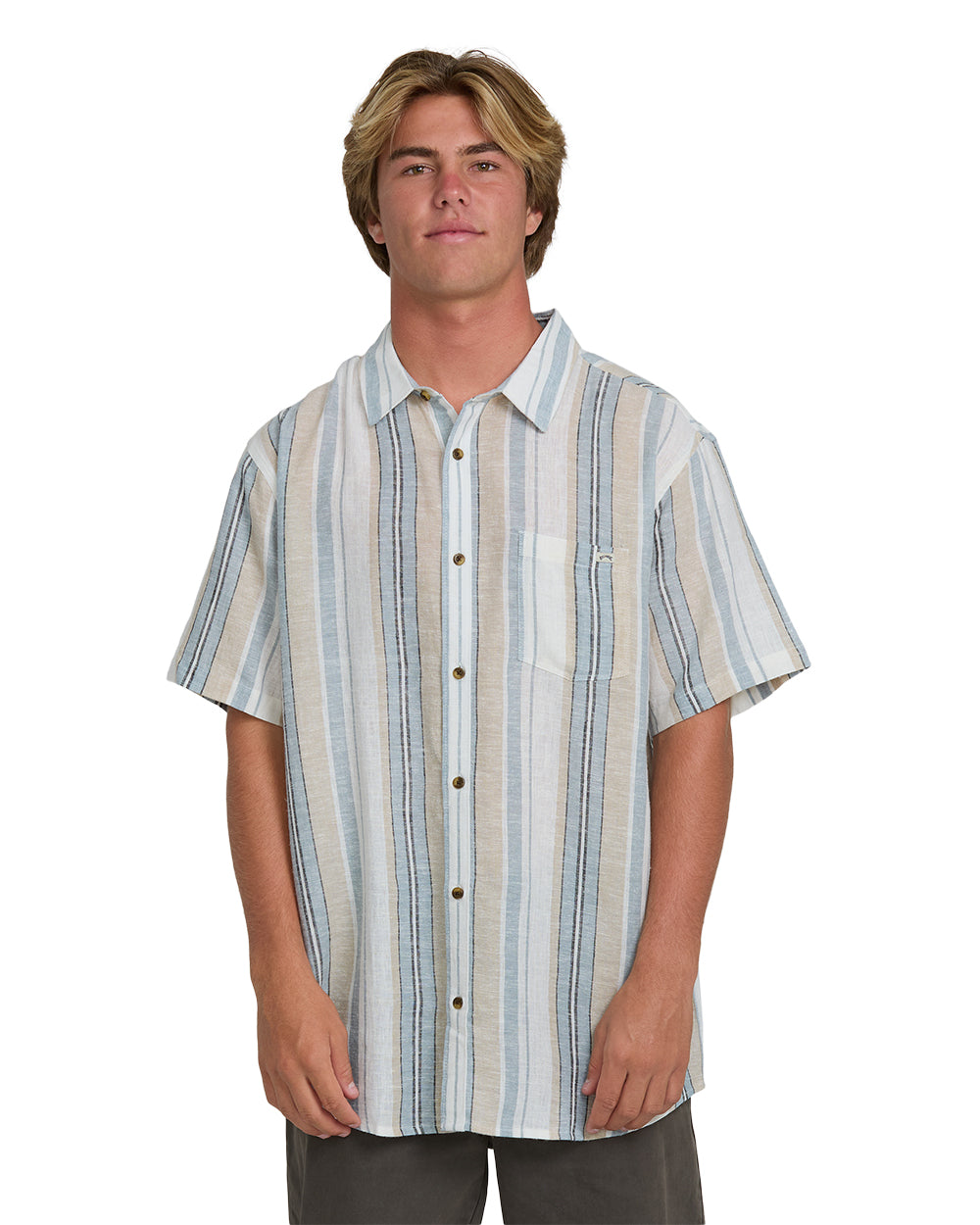 Billabong Mens Woven All Day Stripe