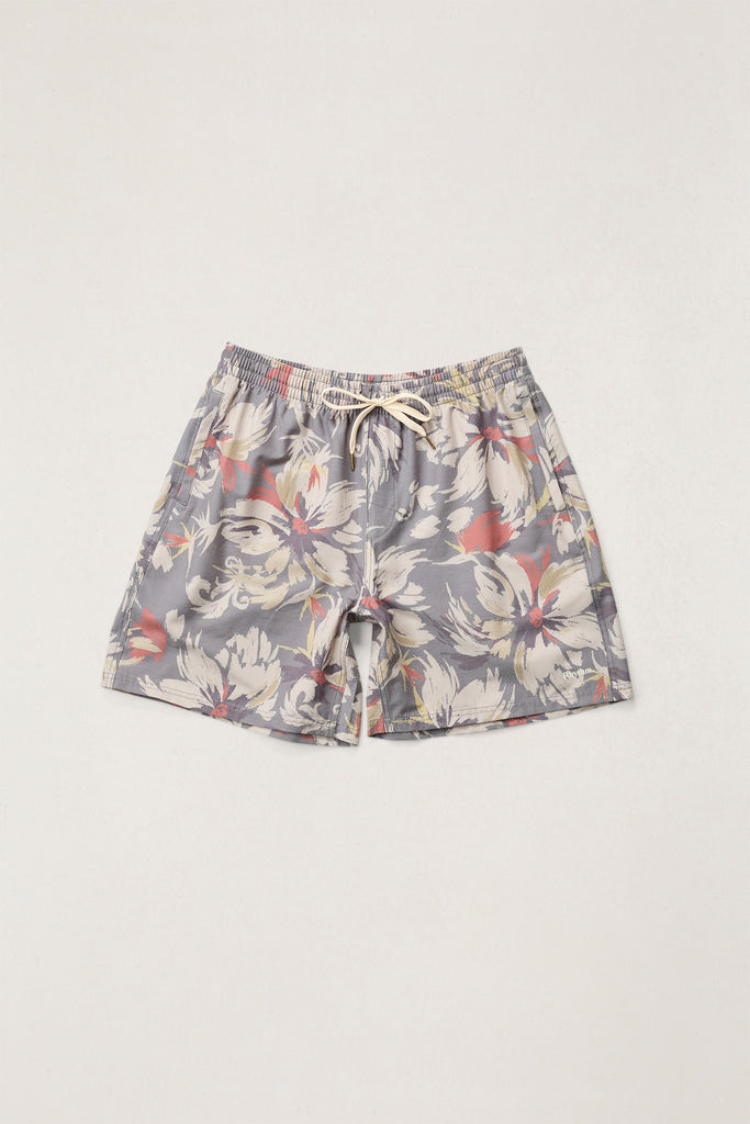 Rhythm Mens Shorts Tropical Camo Beach Short